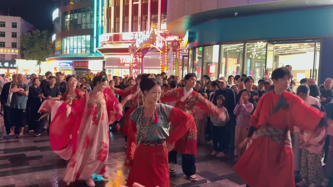 澧县欢乐城国庆活动现场